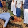 Laying foundation stone for Sewa Piyasa